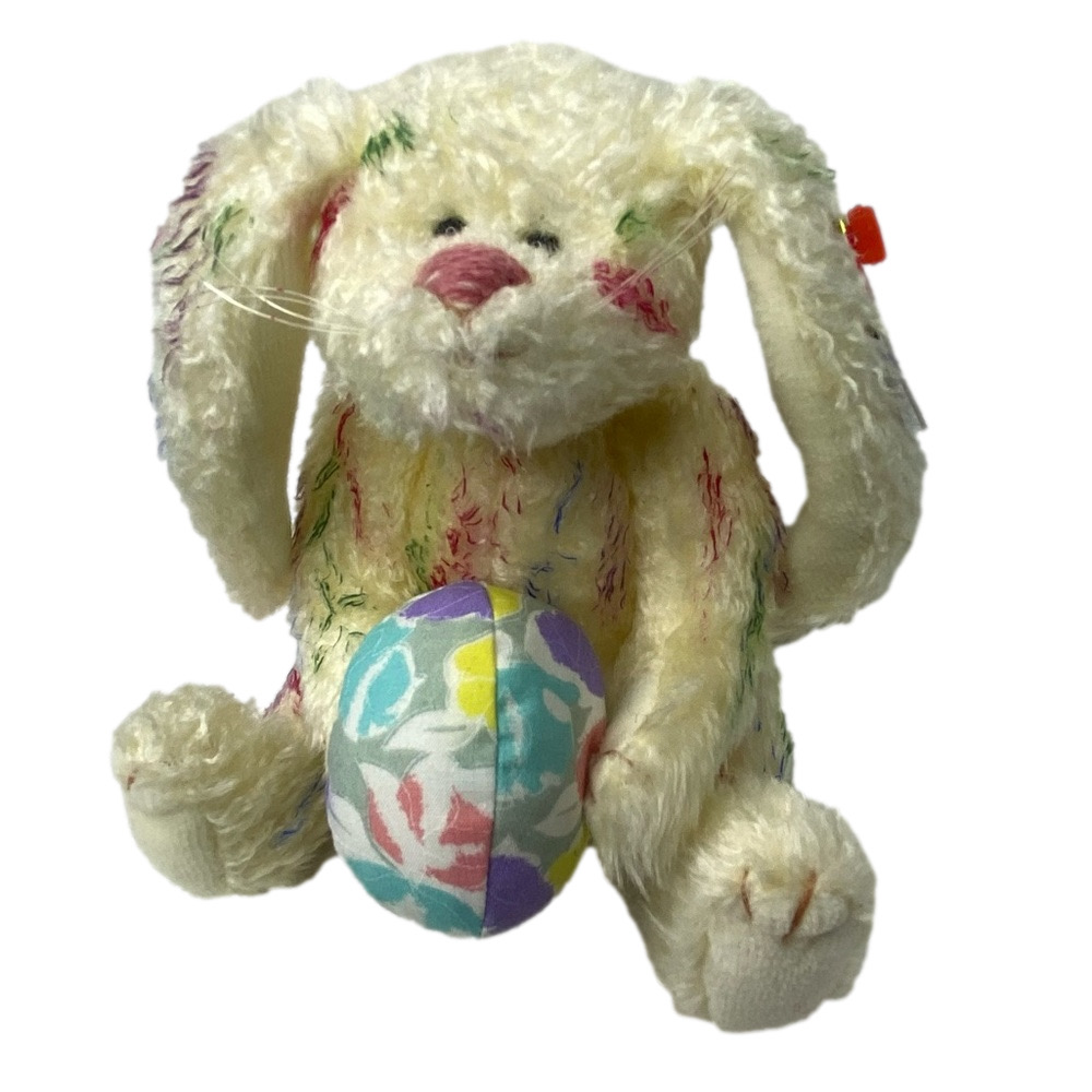 NWT Vintage 1993 Ty Attic Treasure Beanie Baby Georgia the Easter Bunny Rabbit